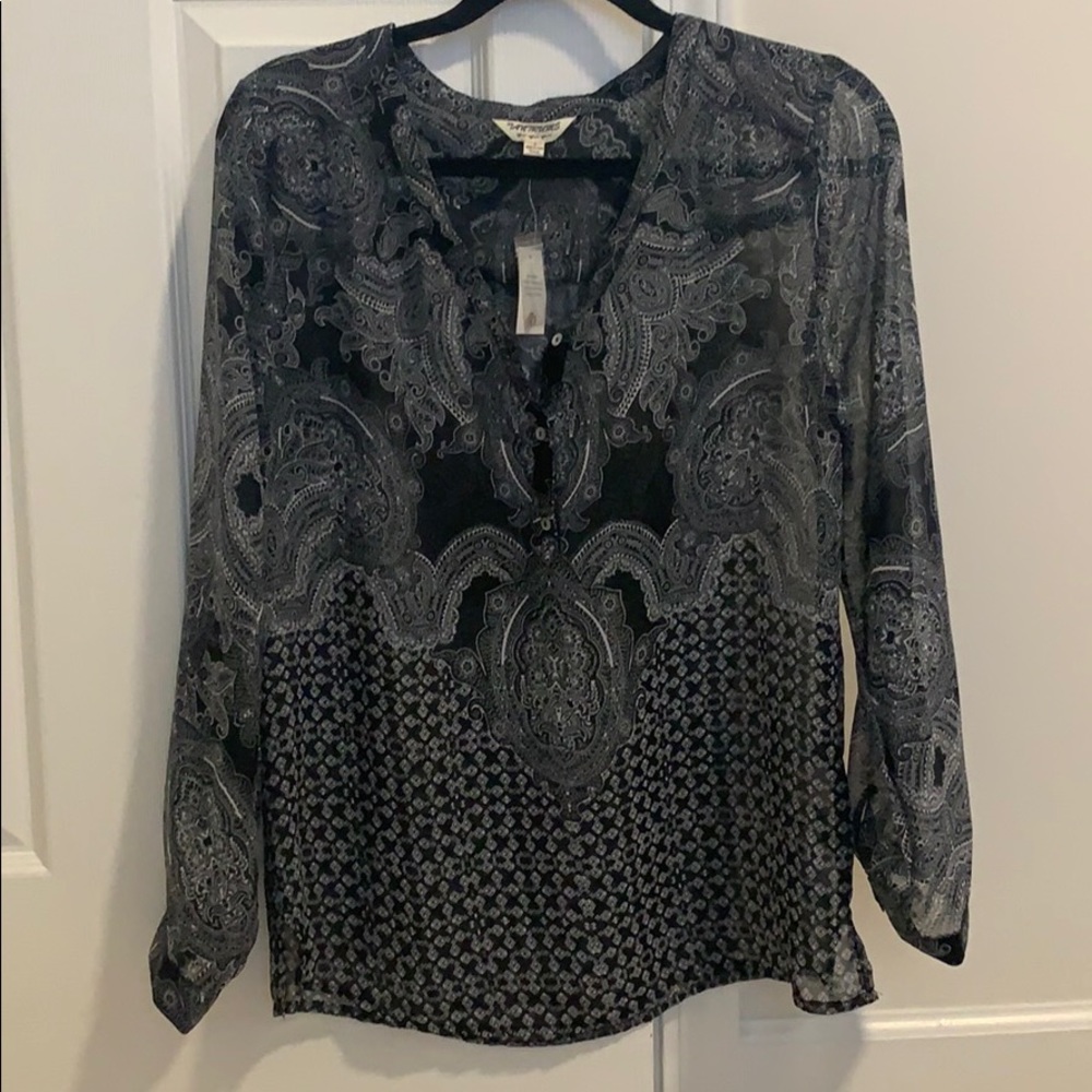 NWT Paisley shirt
